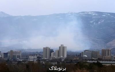 دود آتشسوزی نرخ مبتلا شدن به کووید را افزایش می دهد!