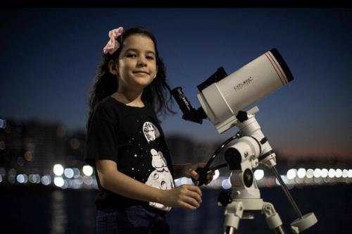 دختربچه ۸ ساله جوانترین ستاره شناس جهان شد!