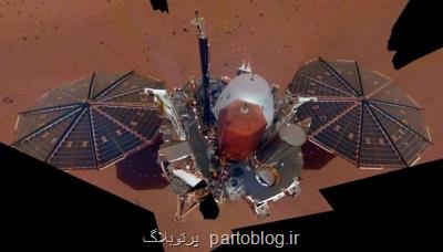 آخرین سلفی لندر اینسایت روی مریخ به ثبت رسید