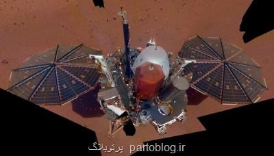 آخرین سلفی لندر اینسایت روی مریخ به ثبت رسید