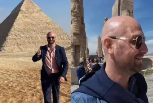 مقایسه جالب گردشگر استرالیایی بین ایران و مصر